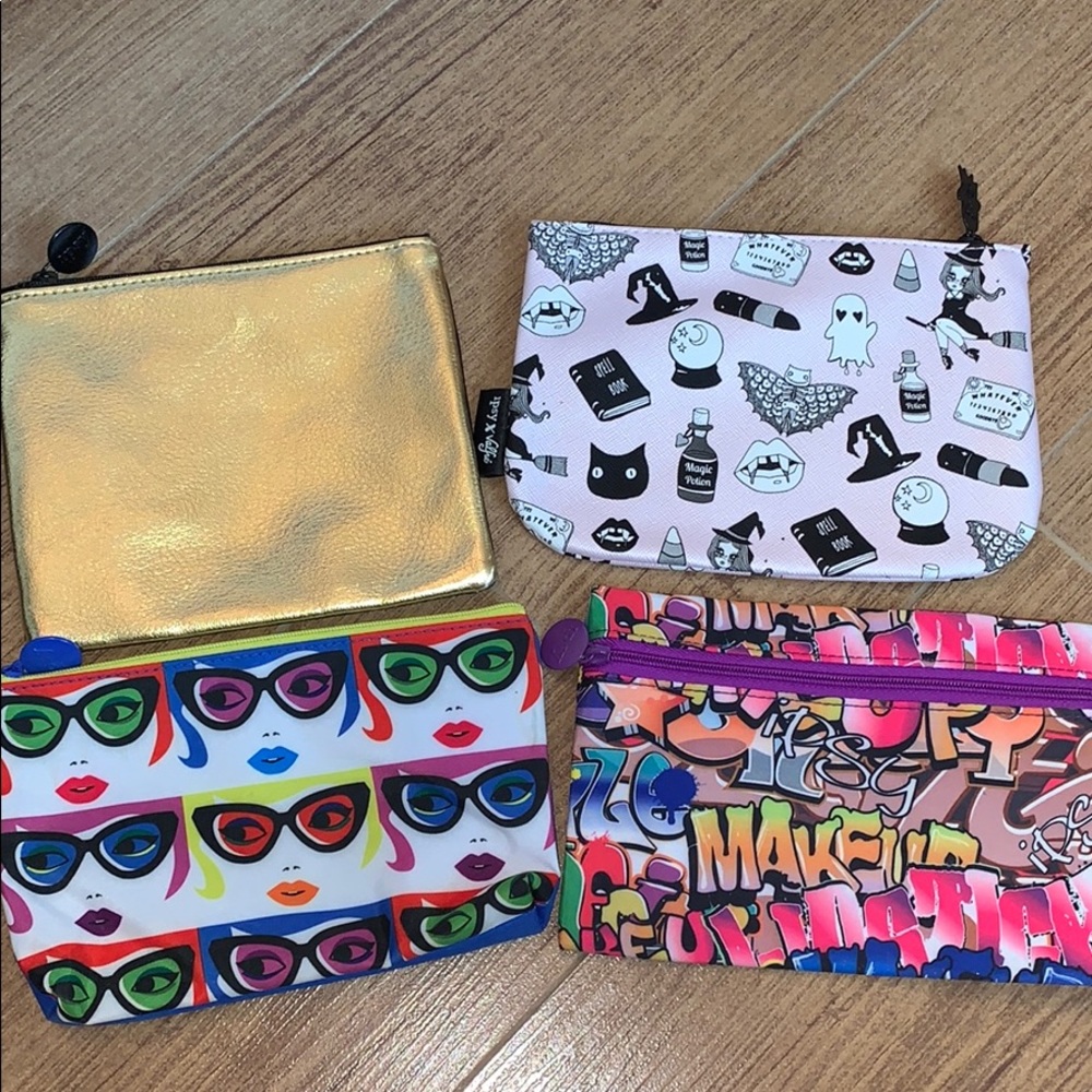 Ipsy cosmetic makeup bags! Assorted includes 4!